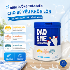 Sữa Dad & Me Kids Milk Powder with Lactoferrin từ 3 tuổi 800g