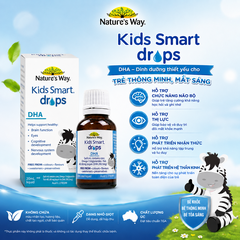 DHA Drops Nature's Way Cho Bé Từ 0 Tháng Tuổi – Hỗ Trợ Phát Triển Trí Não & Thị Lực (Chính Hãng Úc) 20ml