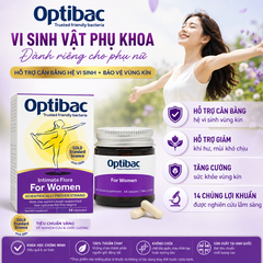 Lợi khuẩn Optibac Probiotics For Women dành cho phụ nữ 14 viên
