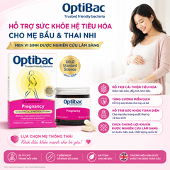 Lợi khuẩn Optibac Probiotics Pregnancy cho phụ nữ mang thai và cho con bú 30 viên