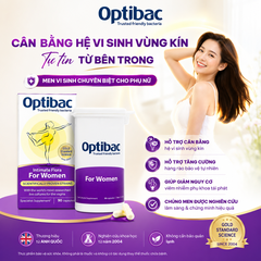 Lợi khuẩn Optibac Probiotics For Women dành cho phụ nữ 90 viên