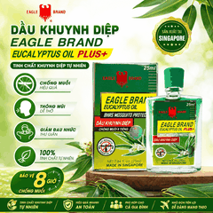Dầu Khuynh Diệp Chống Muỗi Eagle Brand Plus+ 25ml