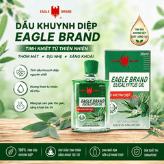 Dầu Khuynh Diệp Cho Bé Eagle Brand Con Ó Singapore (30ml) - Kháng Khuẩn, Giữ Ấm An Toàn Cho Trẻ Sơ Sinh