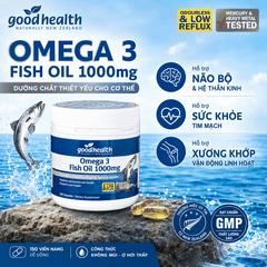 Dầu cá đại dương New Zealand Goodhealth Omega 3 Fish Oil 1000mg 150 viên