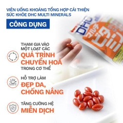Vitamin tổng hợp DHC multi vitamins tăng sức đề kháng, làm chậm quá trình lão hóa, tăng sức khỏe tổng thể- 90 viên