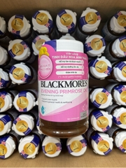 Tinh dầu anh thảo blackmorese evening primrose oil 190 viên điều hòa nội tiết tố, giảm khô da