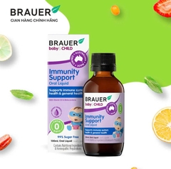Thực phẩm bảo vệ sức khỏe BRAUER BABY & CHILD IMMUNITY SUPPORT 100ml