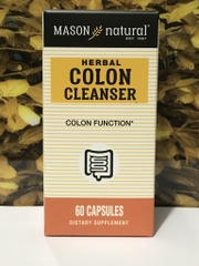 Mason Natural Colon Cleanser hộp 60 viên Hỗ trợ tăng cường sức khỏe đại tràng 60 viên
