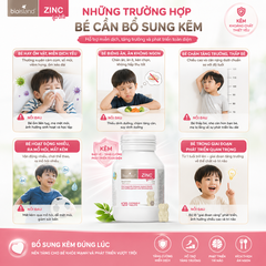 Bio Island ZinC cho bé 120 viên bổ sung kẽm cho bé