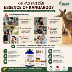 Careline Essence Of Kangaroo 200 viên - Hỗ trợ tăng cường sức khỏe nam giới 60 viên