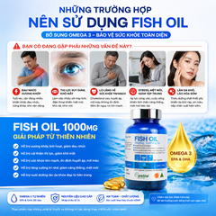Dầu cá hồi đại dương Úc Careline Fish oil hộp 100 viên