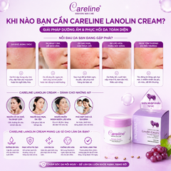 Careline Lanolin Cream - Kem dưỡng da mỡ cừu