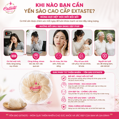Yến vàng sạch lông extaste bird's nest thơm ngon bổ dưỡng hộp 100g