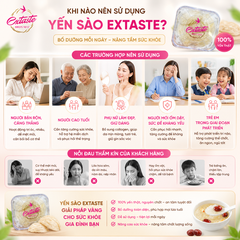 Yến vàng sạch lông Extaste 50g