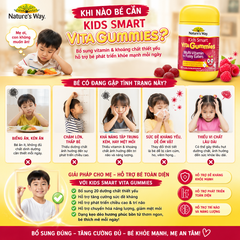 Nature's Way vita gummies multi vitamin For fussy eaters - vitamin tổng hợp dành cho bé biếng ăn