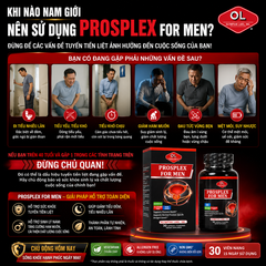 Hỗ trợ tiền liệt tuyến OlympinLabs Prosplex For Men 60 viên