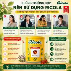 Kẹo thảo dược Ricola Original Herb 250g giảm ho, đau rát viêm họng