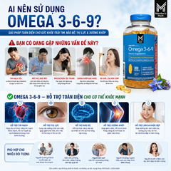 Viên Uống Dầu Cá Bổ Sung Omega 3-6-9 Member’s Mark Mẫu Mới 300 Viên