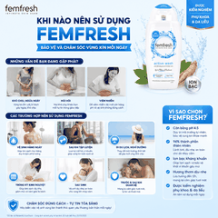 Dung dịch vệ sinh phụ nữ cao cấp năng động Femfresh Active Wash 250ml
