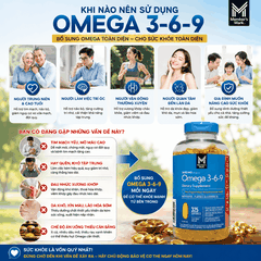 Viên uống bổ sung dầu cá Omega 3 6 9 Member’s Mark Supports Heart Health 325 viên