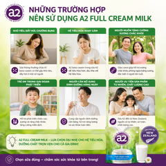 Sữa tươi dạng bột nguyên kem a2 milk power 1 kg
