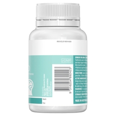 Bổ não ginkgo bibola 2000mg Healthy Care hỗ trợ tuần hoàn máu não hộp 100 viên