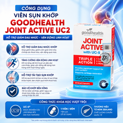 Viên sụn khớp Goodhealth Join Active UC2 30 viên hỗ trợ đau nhức xương khớp