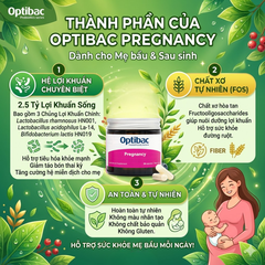 Lợi khuẩn Optibac Probiotics Pregnancy cho phụ nữ mang thai và cho con bú 30 viên