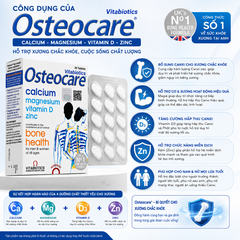 Vitabiotics Osteocare Calcium Magnesium Vitamin D Zinc 30tables