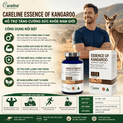 Careline Essence Of Kangaroo 200 viên - Hỗ trợ tăng cường sức khỏe nam giới 60 viên