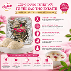 Yến sào thô Extaste Brid’s Nest 100gr thơm ngon bổ dưỡng