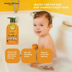 Sữa tắm đu đủ 2 trong 1 Paw Paw Baby 500ml của Úc