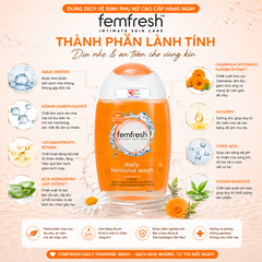 Dung Dịch vệ sinh phụ nữ cao cấp hàng ngày Femfresh Daily Intimate Wash 150ml