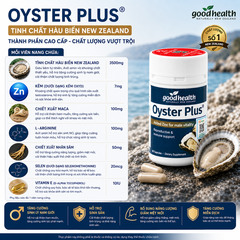 Tinh chất hàu biển Oyster Plus Goodhealth tăng cường sức khỏe sinh lý nam giới 60 viên