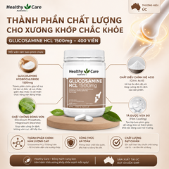 Viên uống xương khớp Glucosamine HCL 1500mg Healthy Care 400 viên
