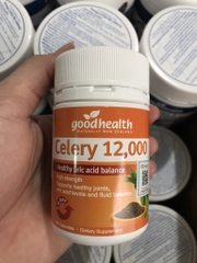 Goodhealth Celery 12,000 – hạt cần tây hỗ trợ Gout cân bằng acid uric trong cơ thể, hỗ trợ đường tiết niệu và dịch cơ thể