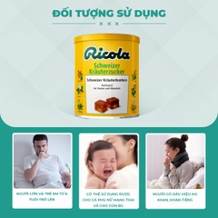 Kẹo thảo dược Ricola Original Herb 250g giảm ho, đau rát viêm họng