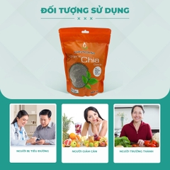 Hạt chia hữu cơ Úc Organic Chia Seed Nature Superfood gói 500g