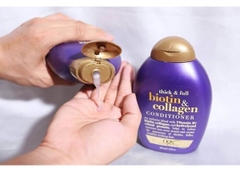 Dầu xả OGX Biotin & Collagen Conditioner giảm gãy rụng tóc chai 385ml