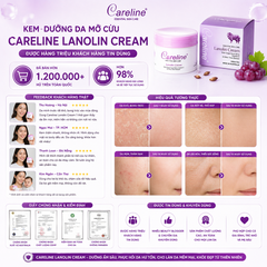 Careline Lanolin Cream - Kem dưỡng da mỡ cừu