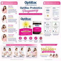 Lợi khuẩn Optibac Probiotics Pregnancy cho phụ nữ mang thai và cho con bú 30 viên