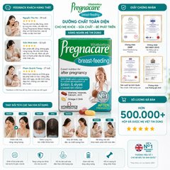 Vitabiotics Pregnacare Breast - feeding 84 tabs bổ sung vitamin và khoáng chất cho phụ nữ cho con bú