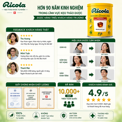 Kẹo thảo dược Ricola Original Herb 250g giảm ho, đau rát viêm họng