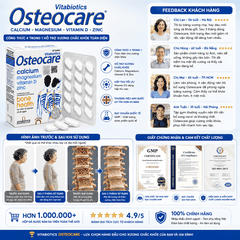 Vitabiotics Osteocare Calcium Magnesium Vitamin D Zinc 30tables