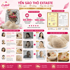 Yến sào thô Extaste Brid’s Nest 100gr thơm ngon bổ dưỡng