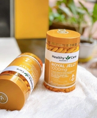 Sữa ong chúa Heathy Care Royal Jelly đẹp da, chậm lão hóa 365 viên