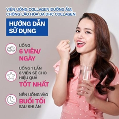 Collagen DHC Nhật Bản hỗ trợ tăng khả năng đàn hồi của da, căng mịn 180 viên 30 ngày