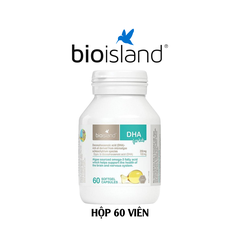 Bổ sung Bio Island DHA for kids cho bé 60 viên từ 4 tuần tuổi trở lên