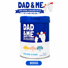 Sữa Dad & Me Kids Milk Powder with Lactoferrin từ 3 tuổi 800g