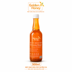 Mật ong rừng hoa xuyến chi golden honey bidens pilosa blossom honey - mật ong nguyên chất từ cánh đồng hoa cỏ kim 500ml